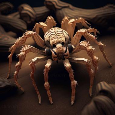 3D model Lampropelma nigerrimum (STL)